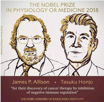 Winner of the 2018 Nobel Prize in physiology or medicine