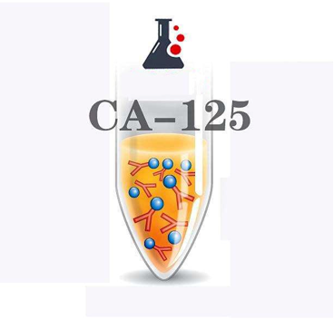 Schematic diagram of CA-125 antigen.