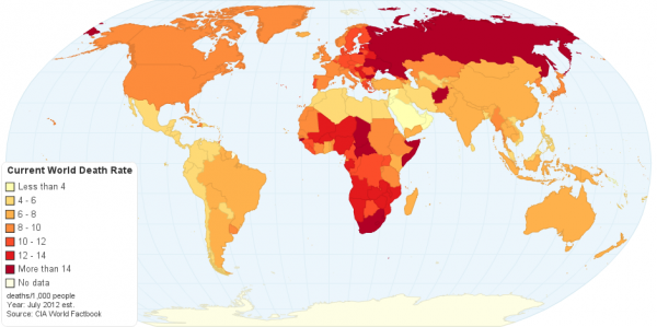Worldwide Mortality Rates