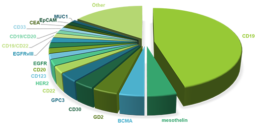 Targets of CAR-T Cell Therapy