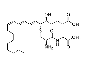 Leukotriene D4 cysteinyl leukotriene structure