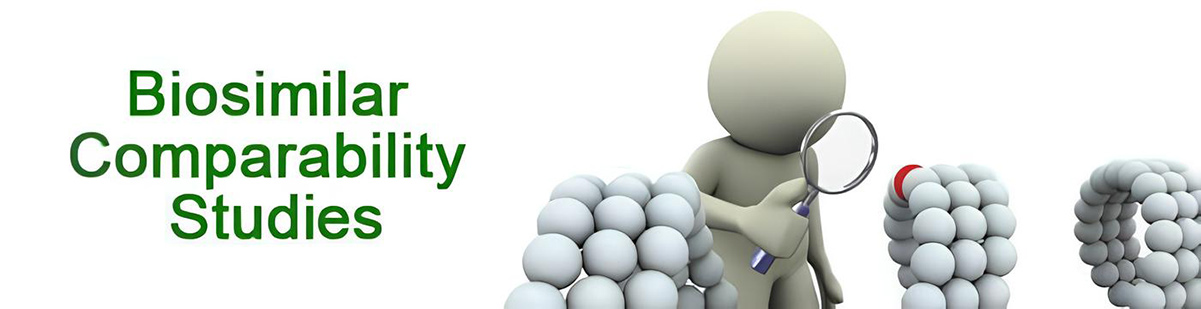 Biosimilar comparability studies.