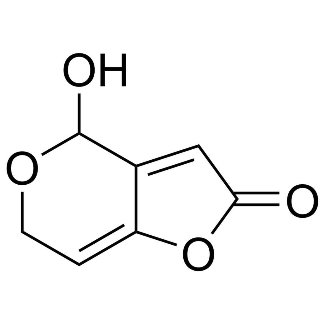 Structural formula of patulin.