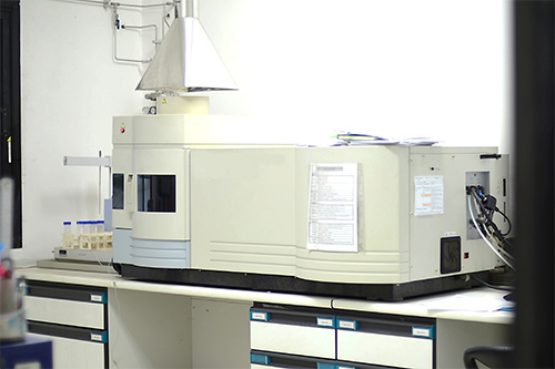 Inductively coupled plasma mass spectrometry.