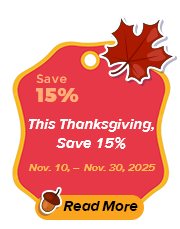 This Thanksgiving, Save 15% – A Thank You from Creative BioMart