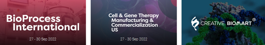 Creative BioMart to Present at Cell & Gene Therapy Manufacturing & Commercialization US 2022