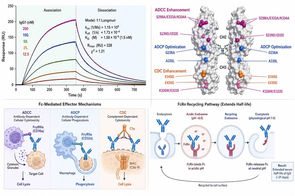 Fc Engineering Strategies for Effector Function Modulation